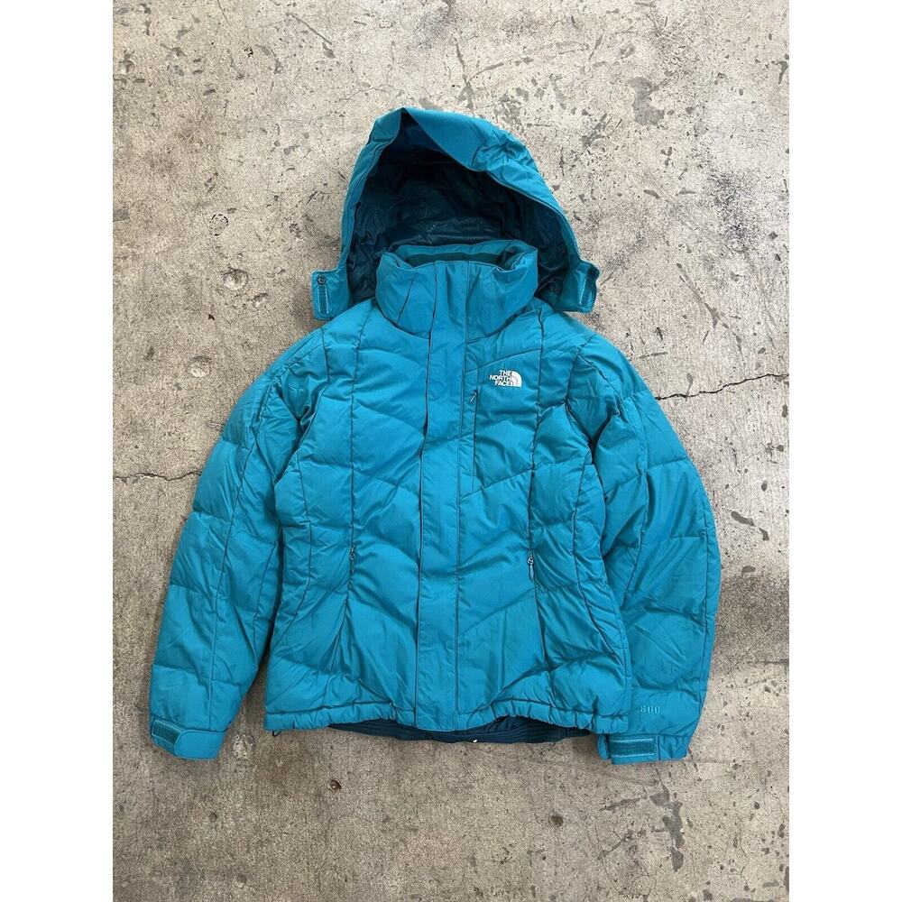 The‎ North Face Heavenly Down 600 Fill Jacket Borealis Blue -Women's Size Medium